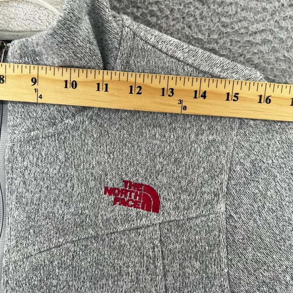 The North Face Molly Full-Zip Fleece Jacket Womens Large Gray Soft Stretch - Picture 10 of 16